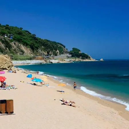 Ocean Views With Large Garden In Shared Swimming Pools Ref Mrhas Villa Sant Pol De Mar